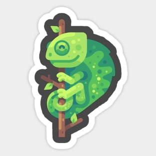 chameleon Sticker